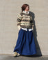 INDIGO Gathered Skirt