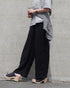 Linen Ease Pants / Natural・Brown・Black