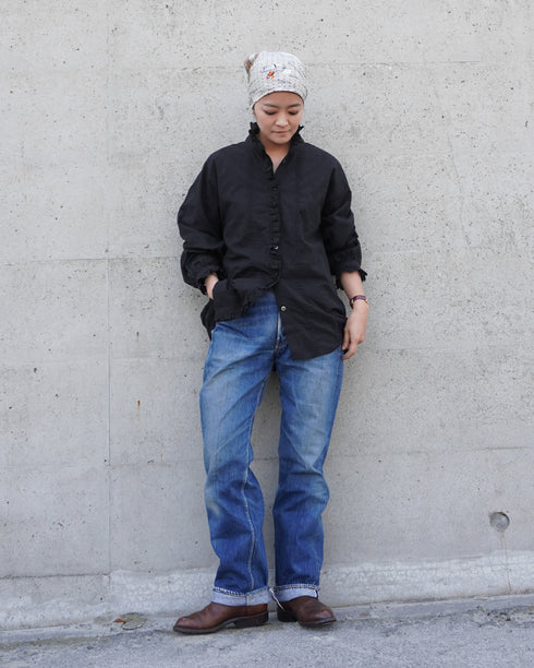 Vintage Lace Blouse / Black