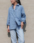 INDIGO Chambray Work Shirt / Blue・Navy