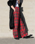 INDIGO Tartan Ease Pants / Red・Blue