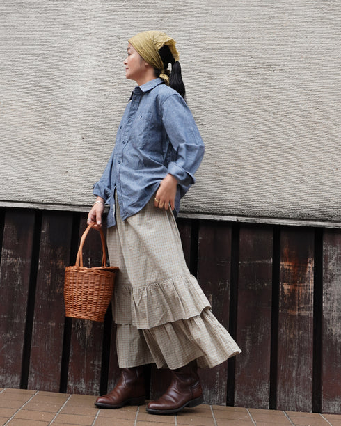 INDIGO Chambray Work Shirt