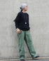 Raffy Cotton Ease Long Sleeve Tee / White・Gray・Black