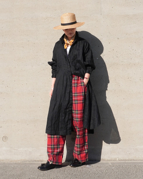 〈再入荷〉INDIGO Tartan Ease Pants / Red・Blue