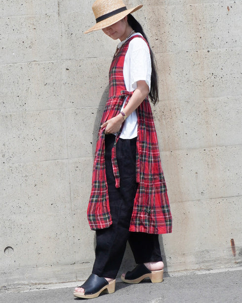 Linen Ease Pants / Natural・Brown・Black