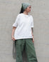 Raffy Cotton Ease Tee / White・Gray・Khaki