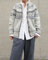Nordic Knit Cardigan / Gray