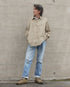 Dobby Check Over Shirt / Beige・Blue・Charcoal