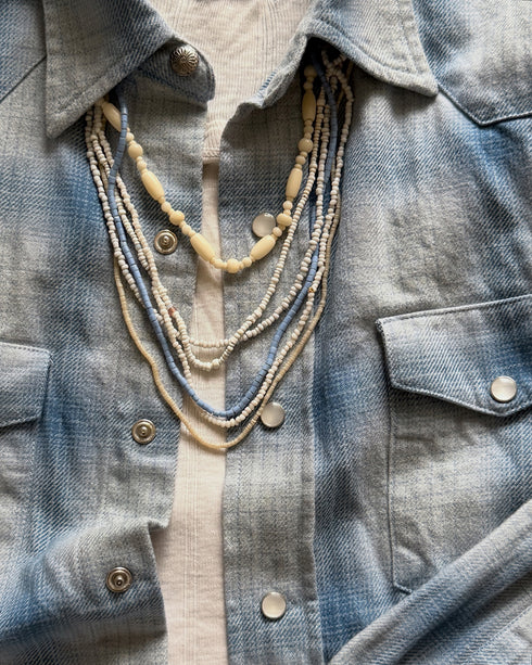 INDIGO Ombre Western Shirt