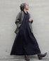 Heirloom Collar Dress / White・Black