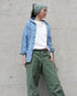 Raffy Cotton Ease Tee / White・Gray・Khaki