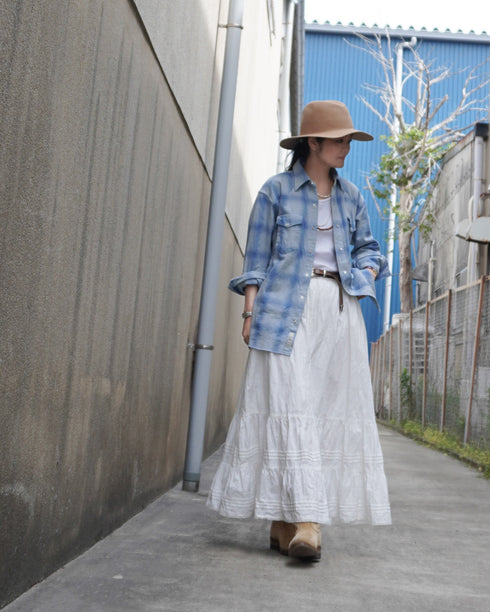 INDIGO Ombre Western Shirt
