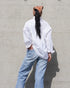Dolman Sleeve Shirt / White