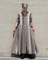 BasShu × Dopple&Scent Gathered Shirt Dress / BROWN