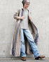 Raffy Cotton Ease Long Sleeve Tee / White・Gray・Black