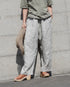 Linen Ease Pants / Natural・Brown・Black