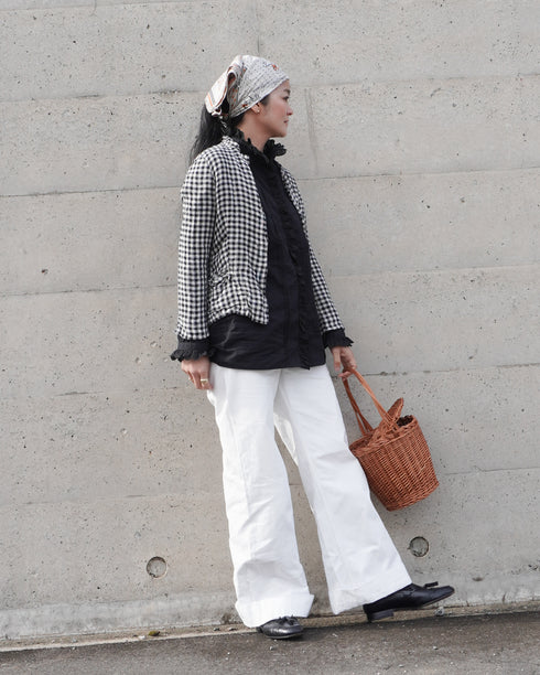 Vintage Lace Blouse / Black