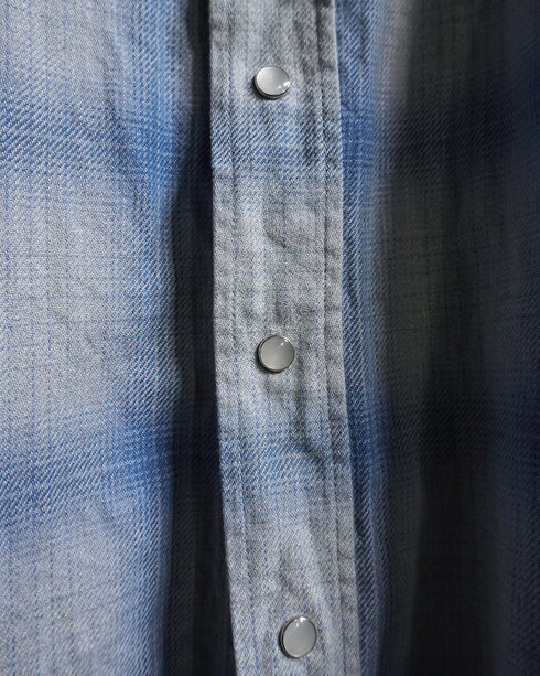 INDIGO Ombre Western Shirt