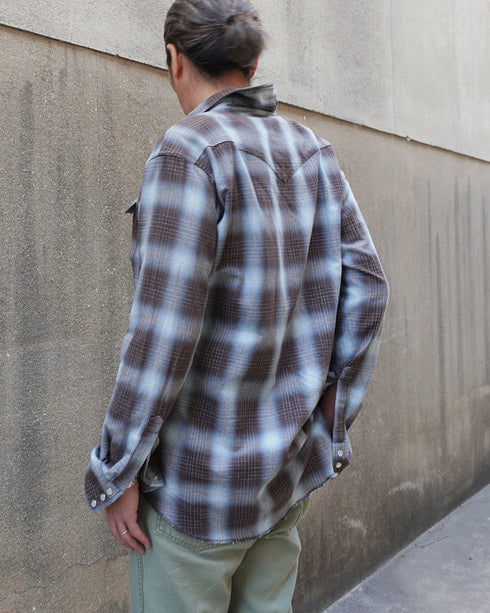 INDIGO Ombre Western Shirt