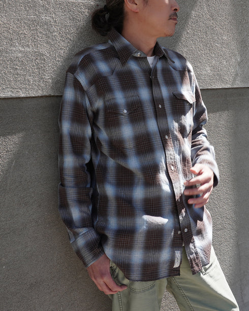 INDIGO Ombre Western Shirt