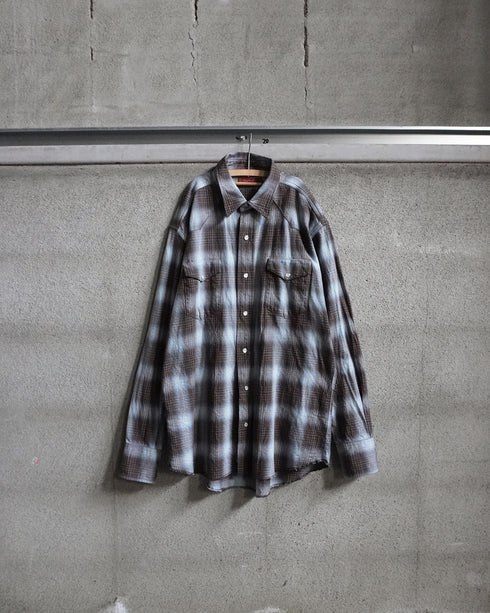 INDIGO Ombre Western Shirt