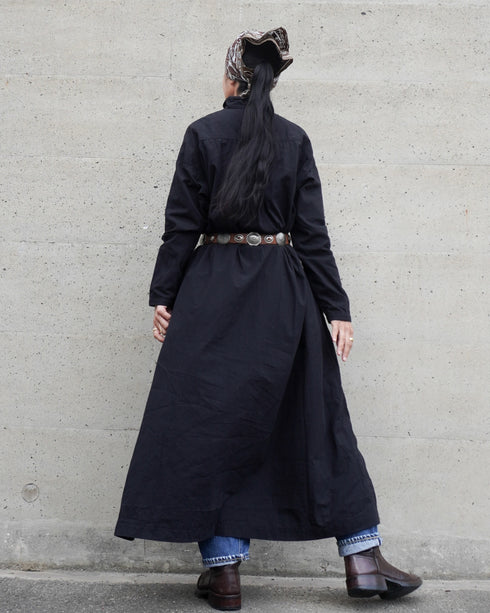 Heirloom Collar Dress / White・Black