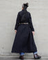 Heirloom Collar Dress / White・Black