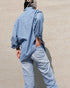 INDIGO Chambray Work Shirt / Blue・Navy