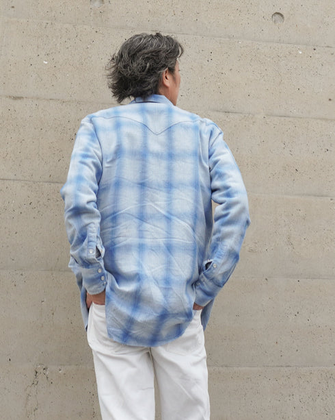 INDIGO Ombre Western Shirt