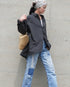 Dobby Check Over Shirt / Beige・Blue・Charcoal