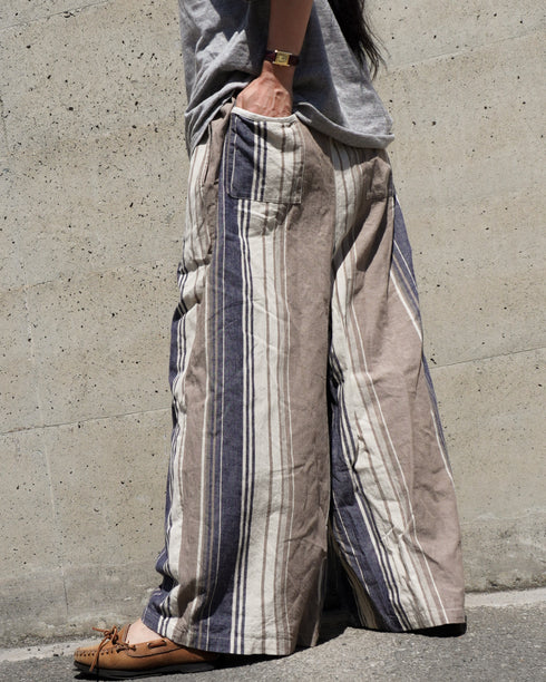 BasShu × Dopple&Scent Ease Pants / BROWN