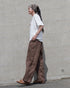 Linen Ease Pants / Natural・Brown・Black