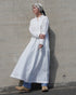Heirloom Collar Dress / White・Black