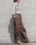 Linen Ease Pants / Natural・Brown・Black