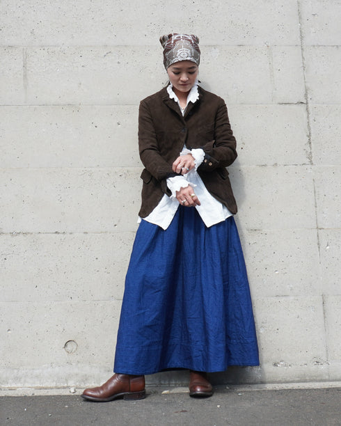 INDIGO Gathered Skirt