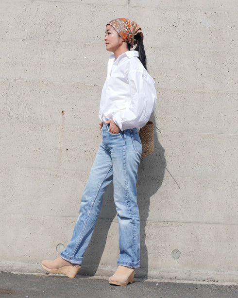 Dolman Sleeve Shirt / White