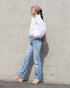Dolman Sleeve Shirt / White