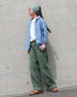 INDIGO Chambray Work Shirt / Blue・Navy