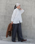 Heirloom Pintuck Lace Blouse / White