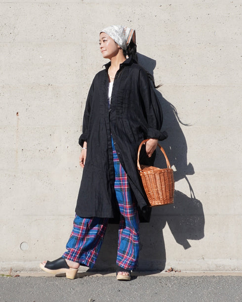 〈再入荷〉INDIGO Tartan Ease Pants / Red・Blue