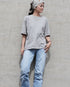Raffy Cotton Ease Tee / White・Gray・Khaki