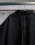 Linen Tuck Shirt Dress / White・Black