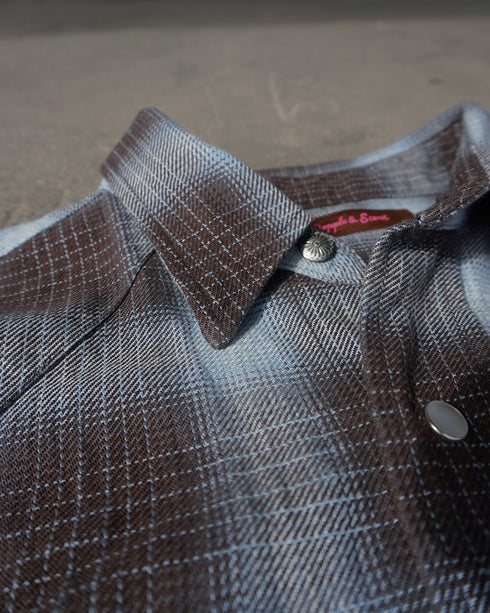 INDIGO Ombre Western Shirt