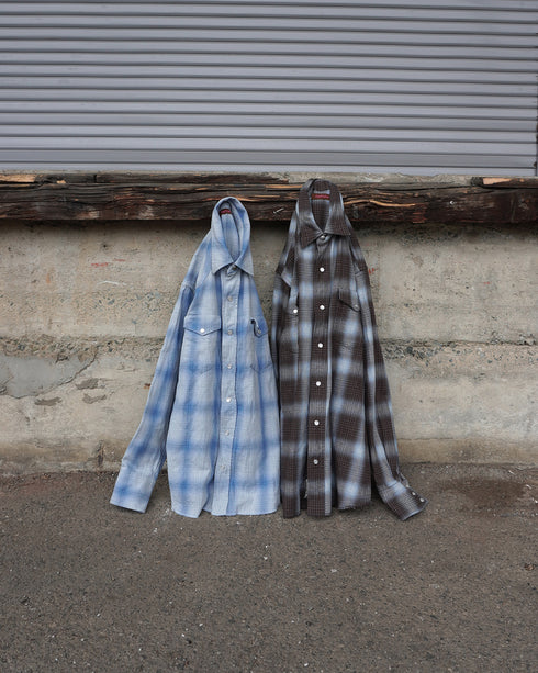 INDIGO Ombre Western Shirt