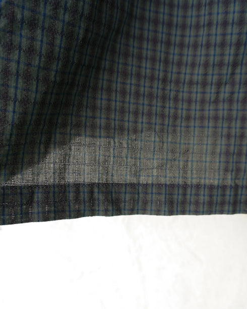 Dobby Check Over Shirt / Beige・Blue・Charcoal