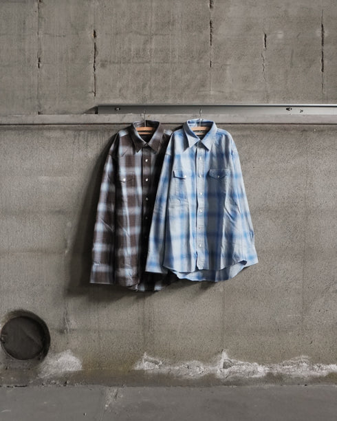 INDIGO Ombre Western Shirt