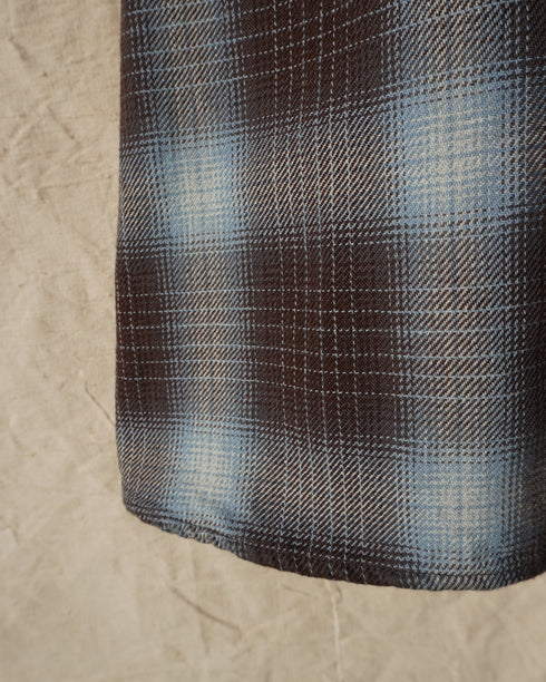 INDIGO Ombre Western Shirt Dress