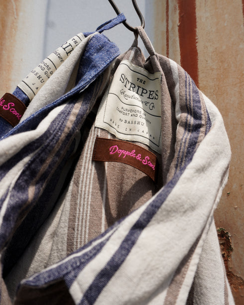 BasShu × Dopple&Scent Over Shirt / BROWN