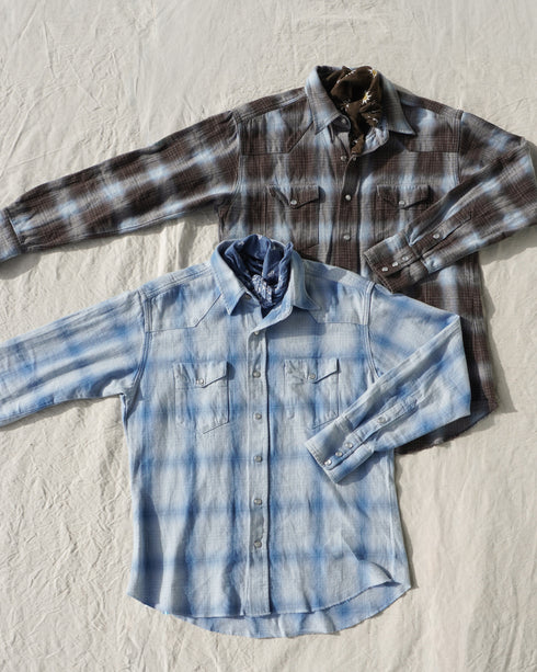 INDIGO Ombre Western Shirt