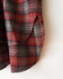 Nel Check Over Shirt / Black Watch・Red Check